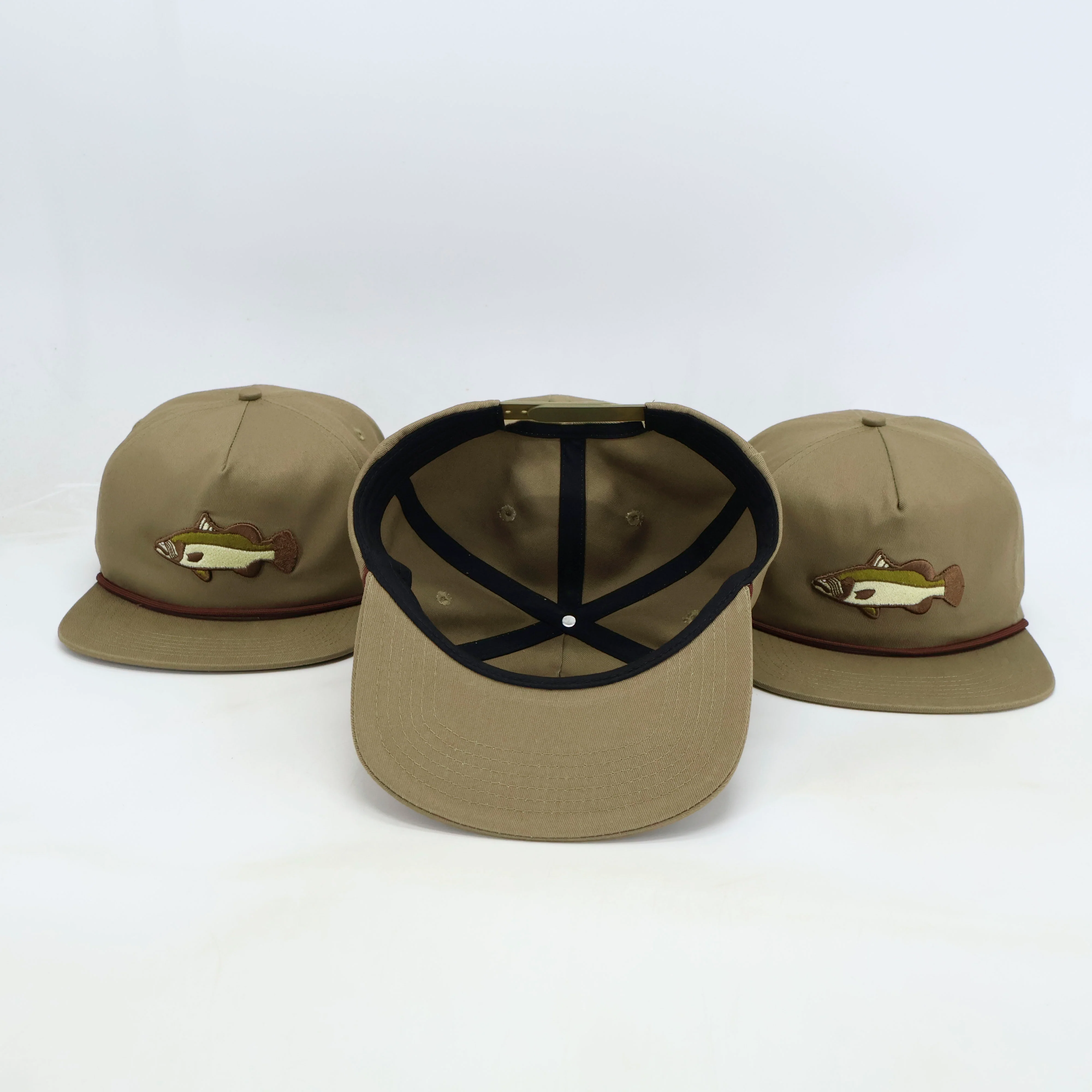 Barra Embroidered Cap 5-Panel Snapback - Image 5